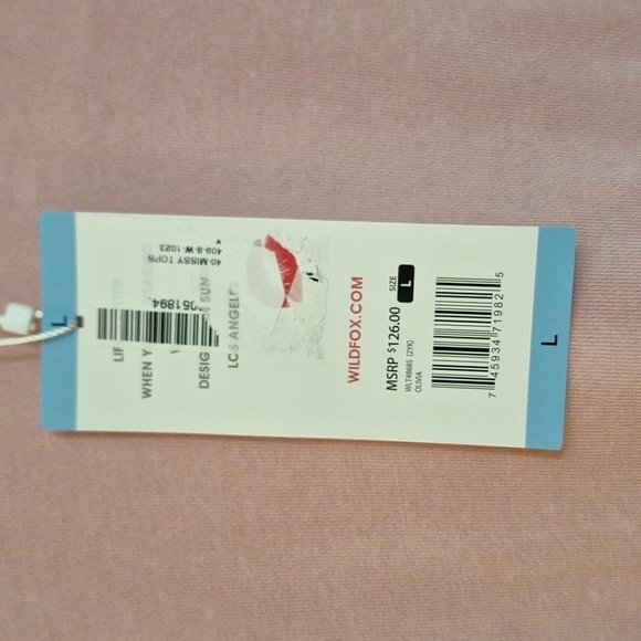 Wildfox Tie-Dye Hoodie, brand new with tags ONE OF A KIND - Picture 11 of 16